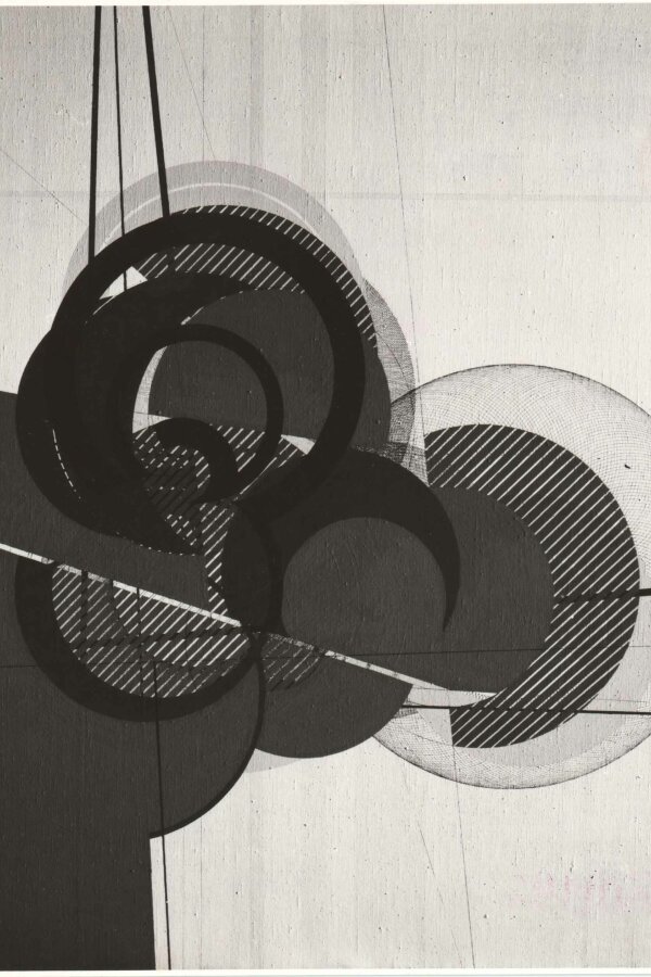 Vlasta Sedláková, „ASV-OB-05“, olej na plátně, 1987, foto: Libor Teplý